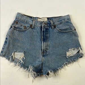 ✨VTG GAP✨ Custom Distressed Shorts